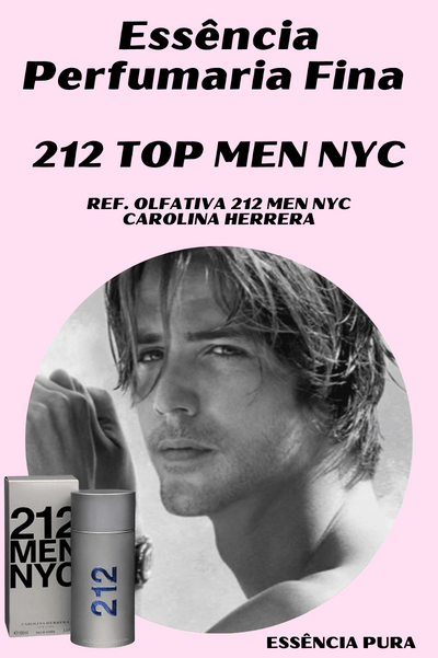 Essência Perfume 212 Top Men Nyc (212 Men/Carolina Herrera)