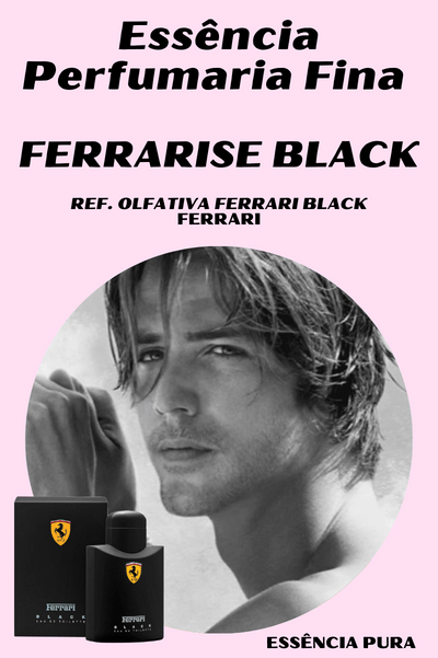 Essência Perfume Ferrarise Black (Ferrari Black/ Ferrari)