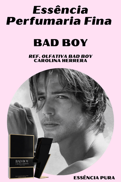 Essência Perfume Bad Boy (Bad Boy /Carolina Herrera)