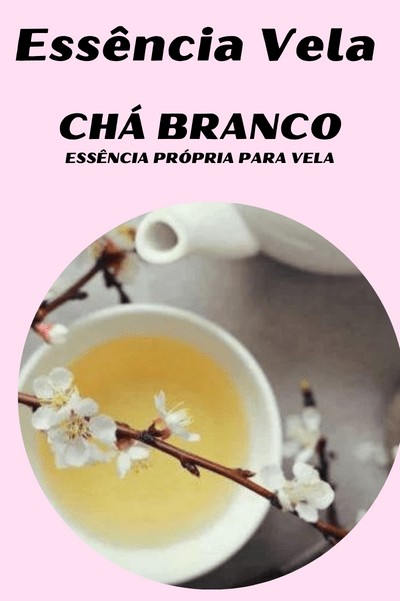 Essencia Vela Chá Branco