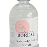 Base Sabonete Líquido Glitter Prata NEUTRA 500ml