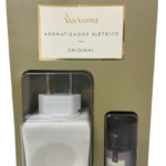 Aromatizador Elétrico Porcelana branco + Essencia lavanda 10 ml