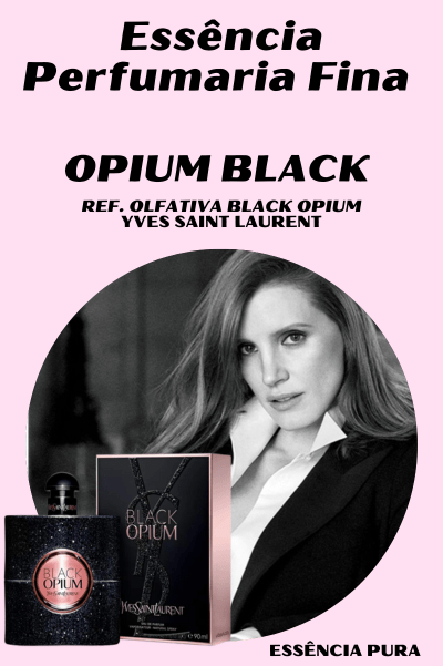 Essência Perfume OPIUM BLACK ( BLACK OPIUM/ YVES SAINT LAURENT)
