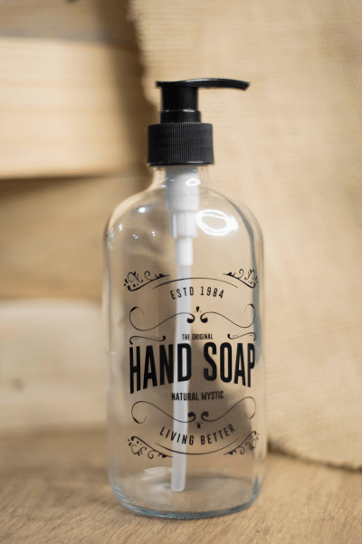 Porta Sabonete Liquido Hand Soap 490ml